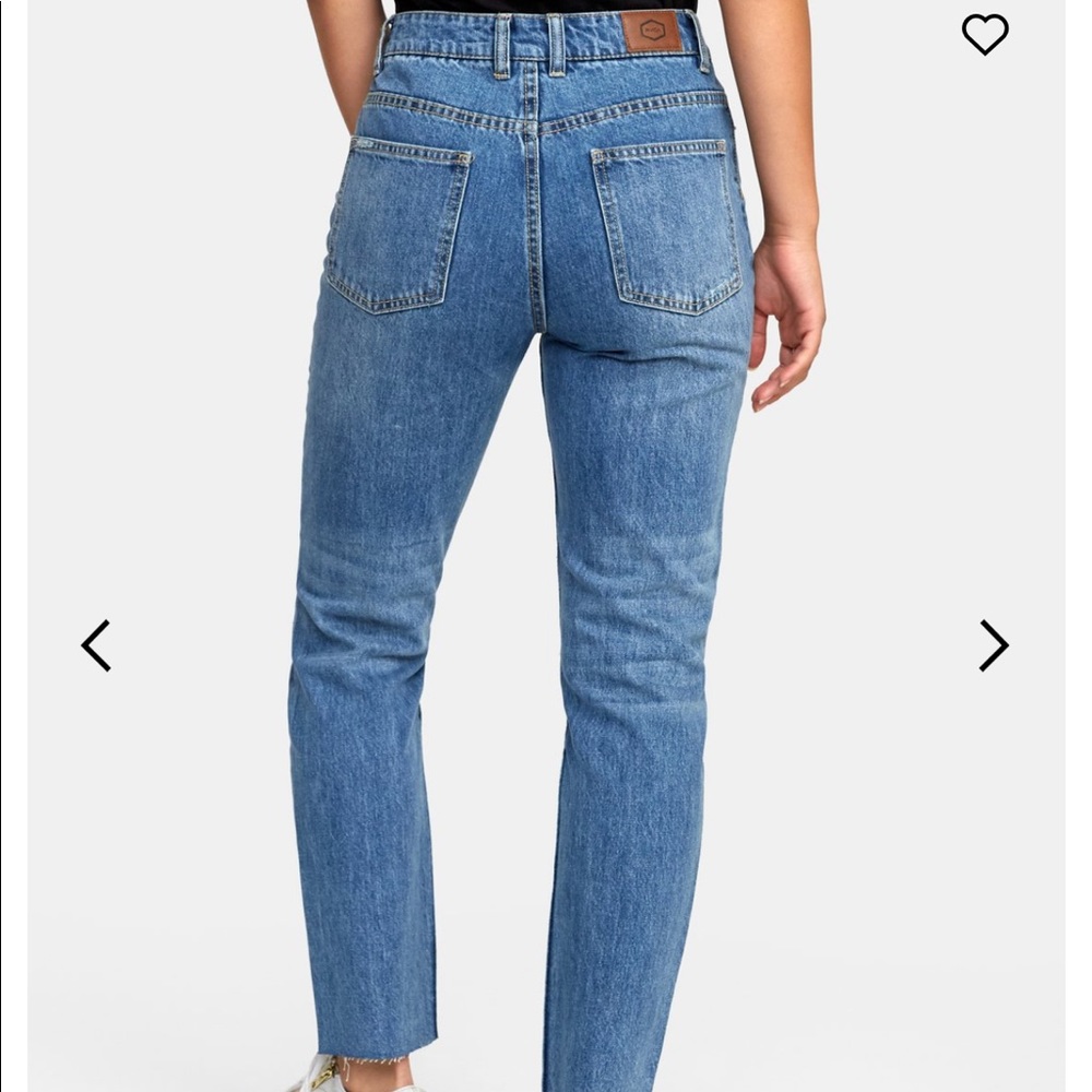 NWT RVCA high rise jeans